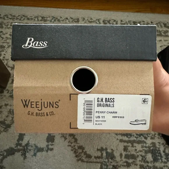 Bass Weejuns Penny Charm Loafers - Picture 5 of 6